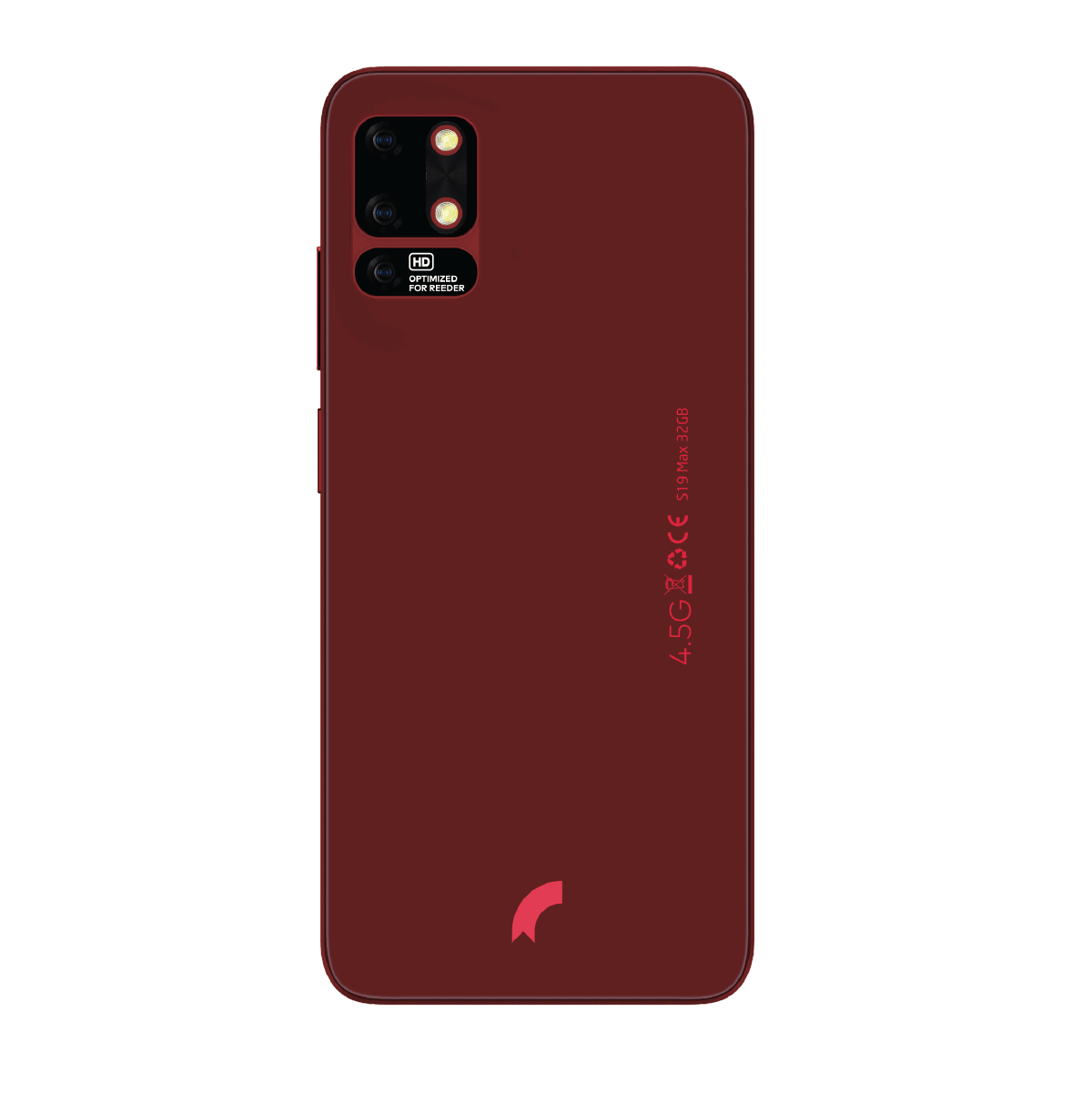 Reeder S19 Max 32 GB Bordo
