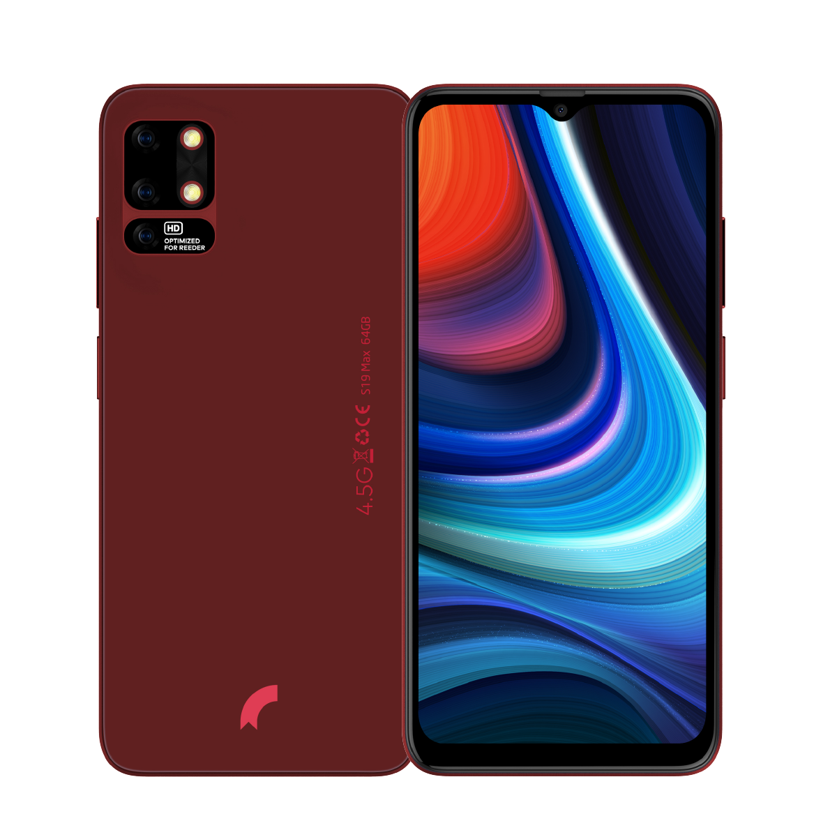 Reeder S19 Max 64GB Bordo