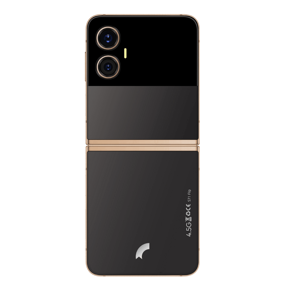 Reeder S71 Flip Katlanabilir Cep Telefonu Gold