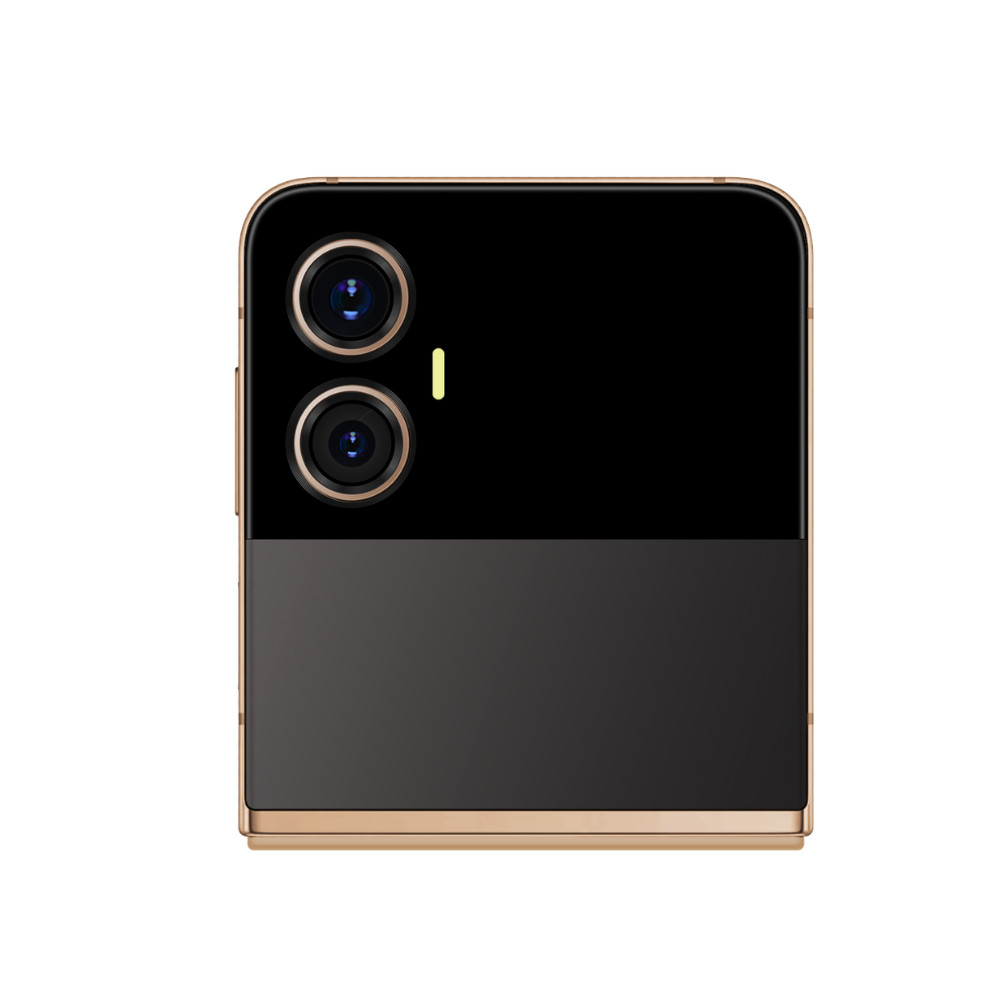 Reeder S71 Flip Katlanabilir Cep Telefonu Gold