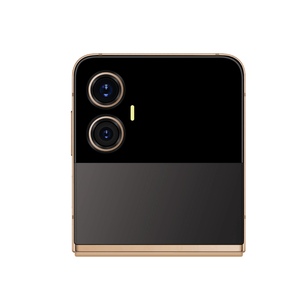 Reeder S71 Flip Katlanabilir Cep Telefonu Gold