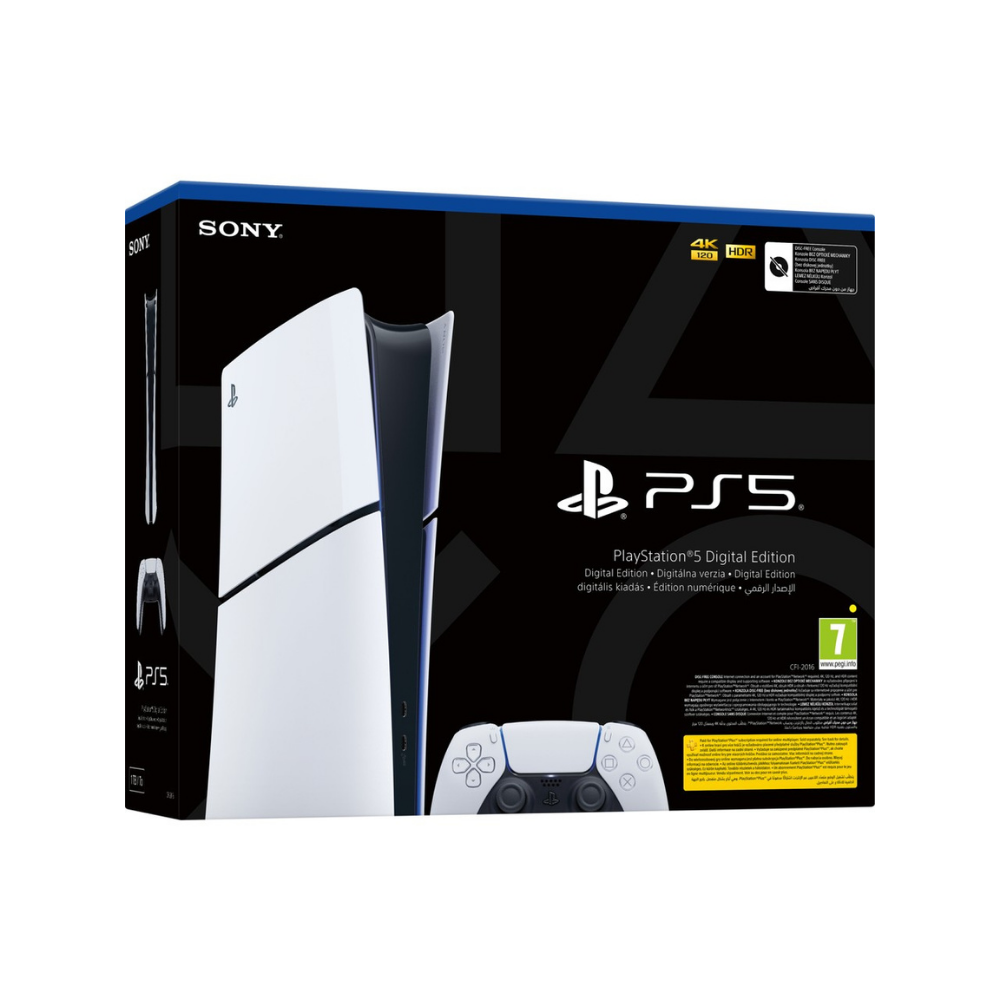 Sony Playstation5 PS5 Slim Dijital Oyun Konsolu 825 GB (İthalatçı Garantili)