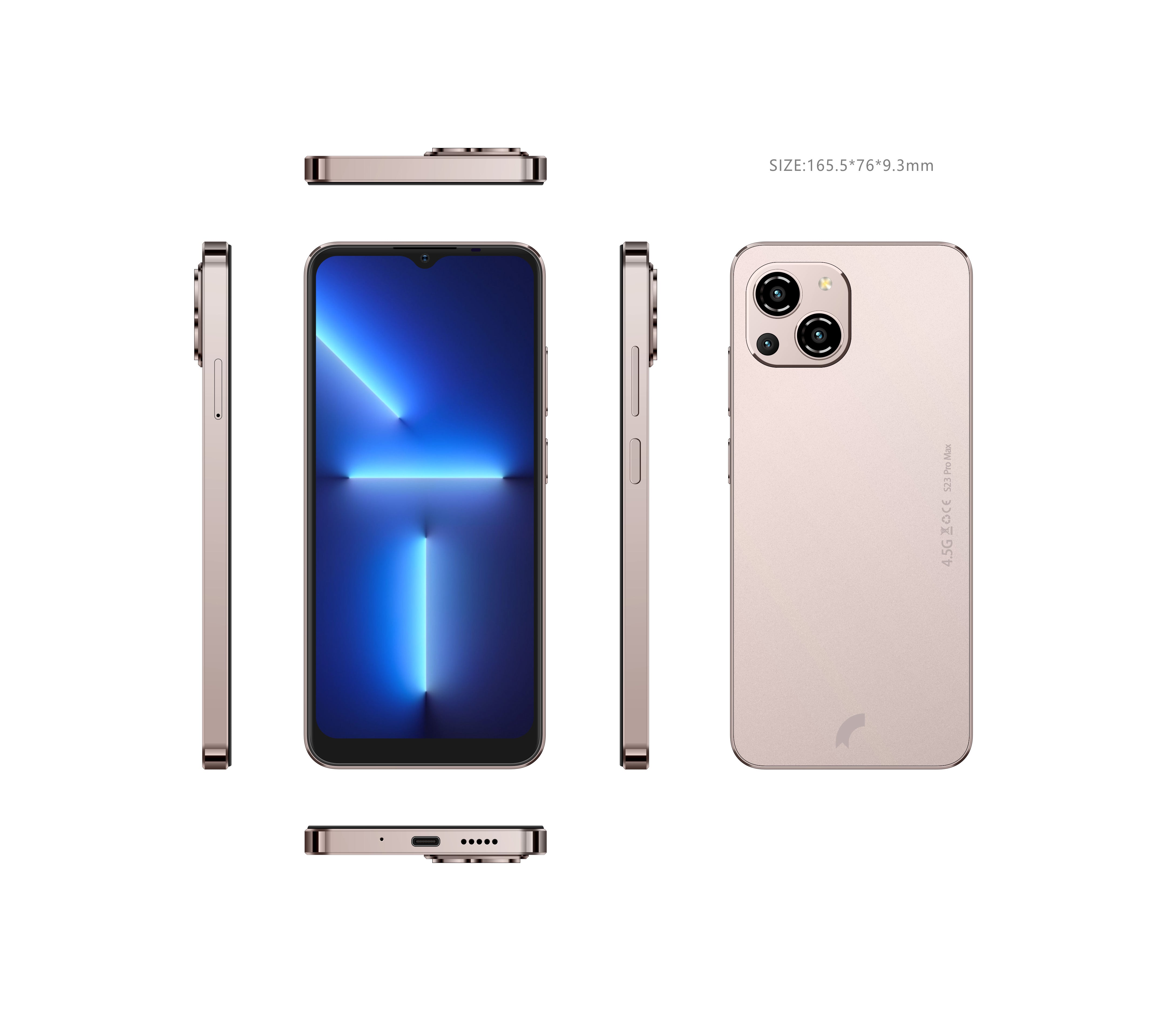 Reeder S23 Pro Max 128 GB Açık Pembe