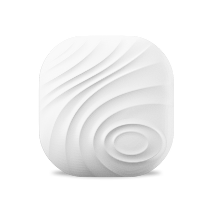 Reeder Reemark Takip Cihazı Beyaz, minimalist tasarıma sahip akıllı takip cihazı.