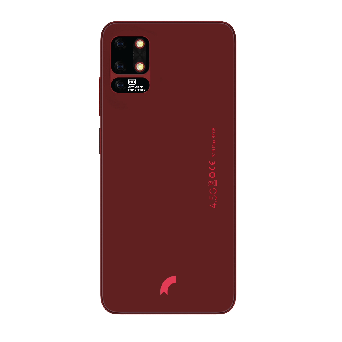 Reeder S19 Max 32 GB Bordo