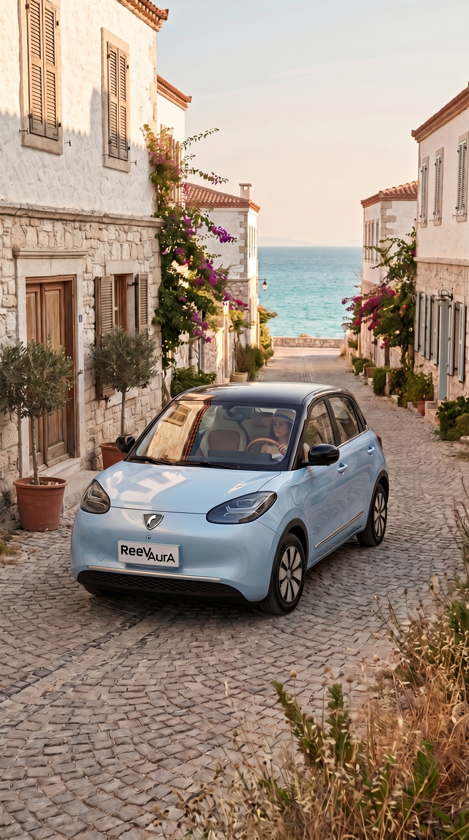 Reev Aura Elektrikli Araba Mavi