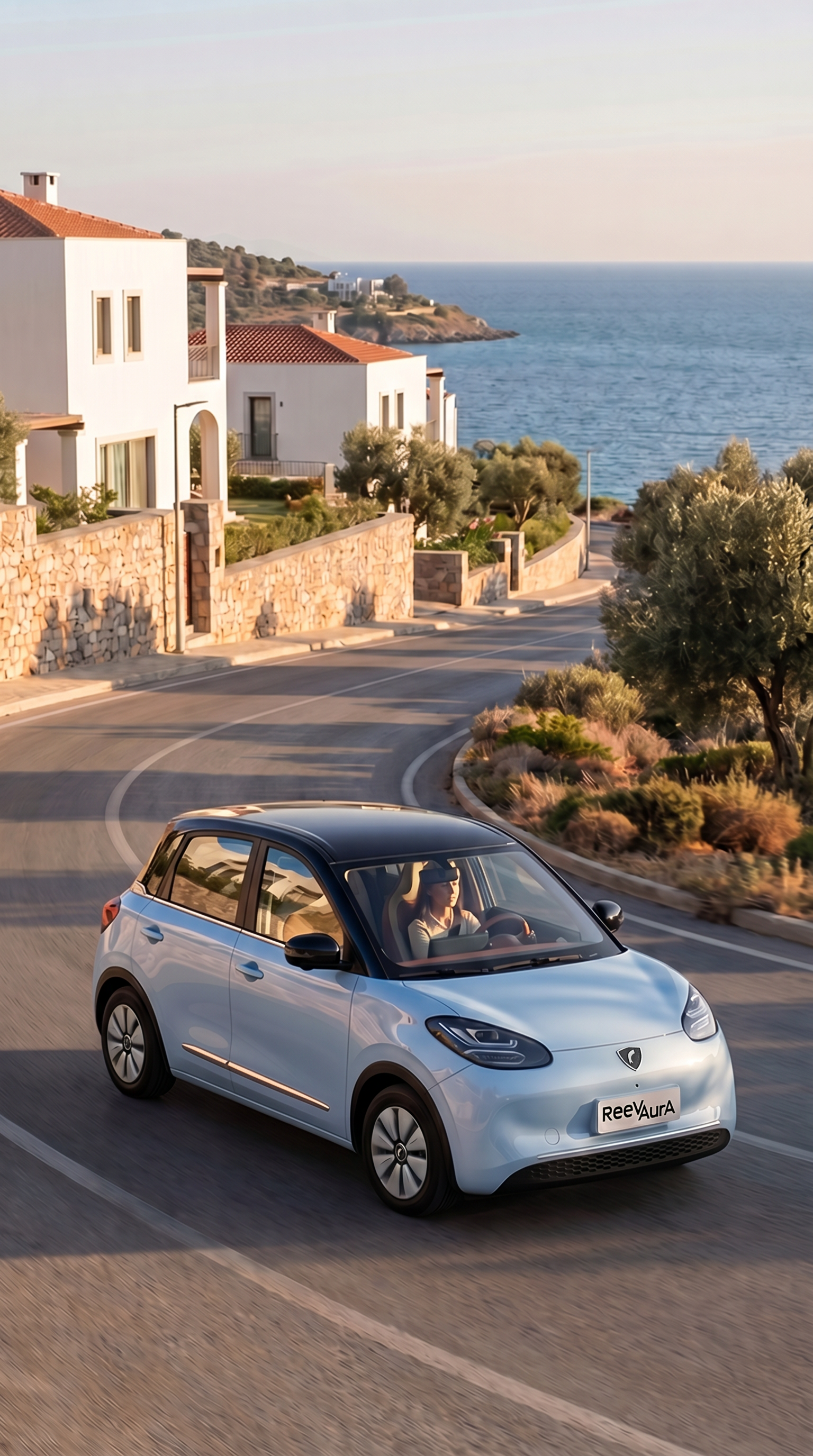 Reev Aura Elektrikli Araba Mavi
